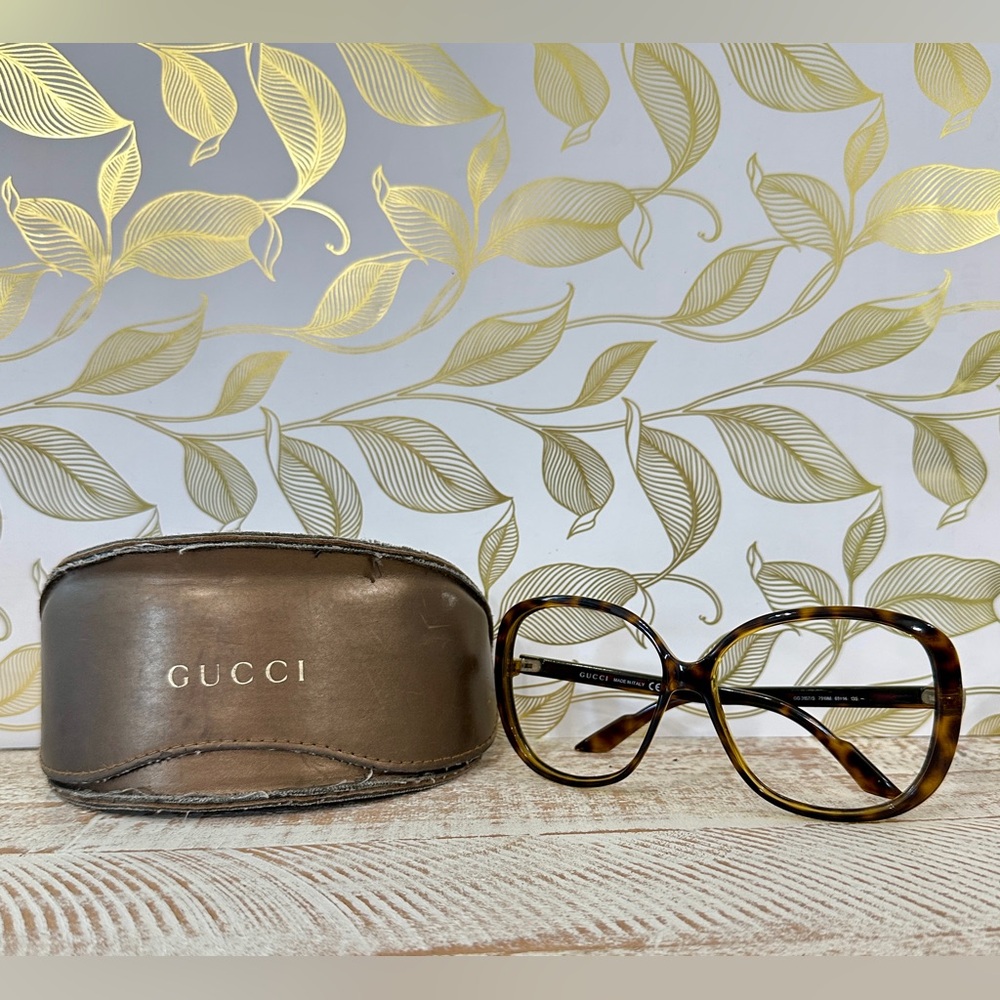 Authentic Gucci GG 3157/S Oversized Frames with Case – No Lenses